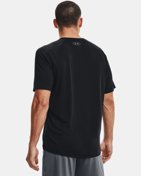 Camiseta de manga corta UA Tech™ 2.0 para hombre, Black, pdpMainDesktop image number 1